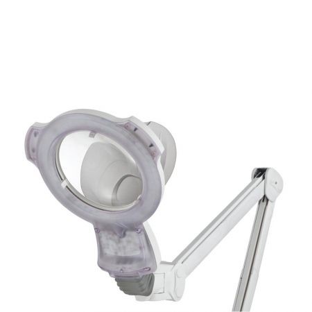 1006AT LED Lupenlampe ohne Gestell mit geöffneter Abdeckung 2