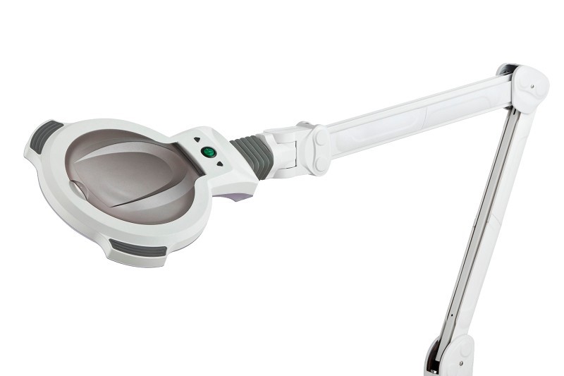 1006AT LED Lupenlampe ohne Gestell mit geschlossener Abdeckung