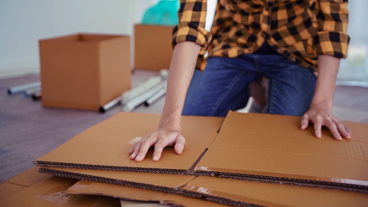entsorgung der verpackung